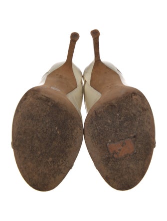 Versace Patent Leather Slides