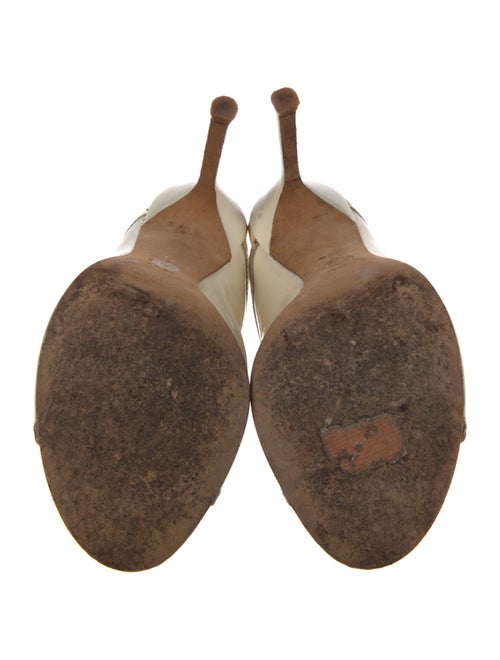 Versace Patent Leather Slides