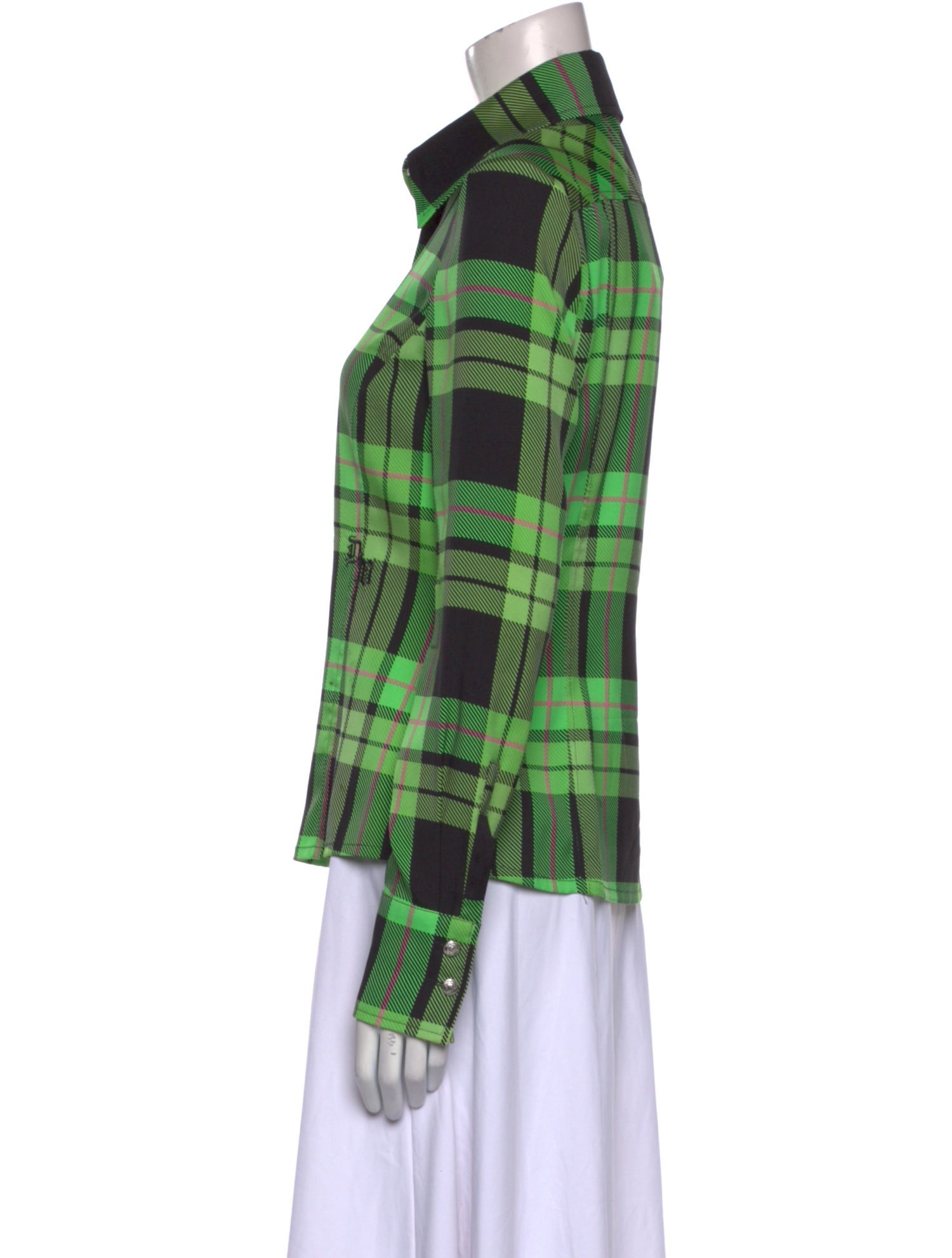 Versace Vintage 2000's Button-Up Top