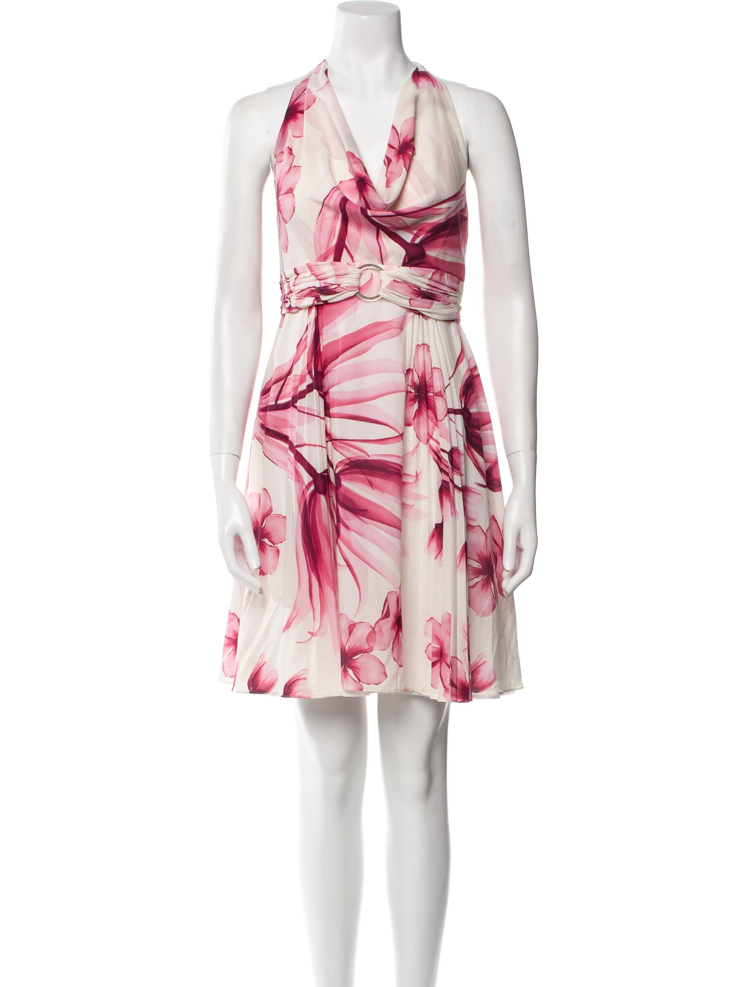 Versace Silk Mini Dress