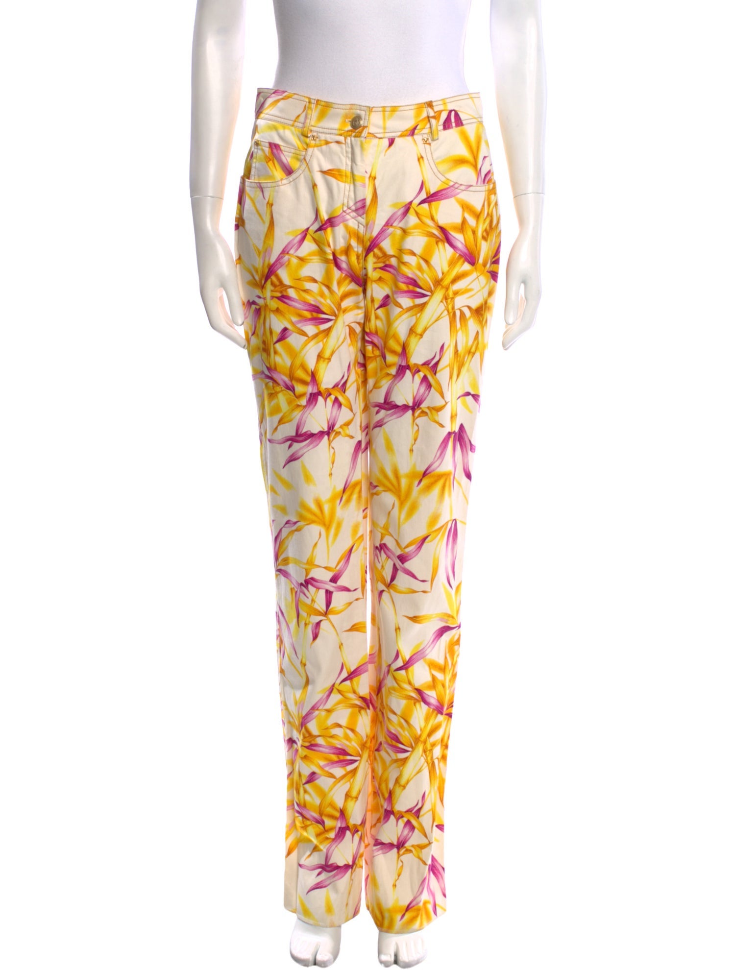 Gianni Versace Vintage Straight Leg Jeans