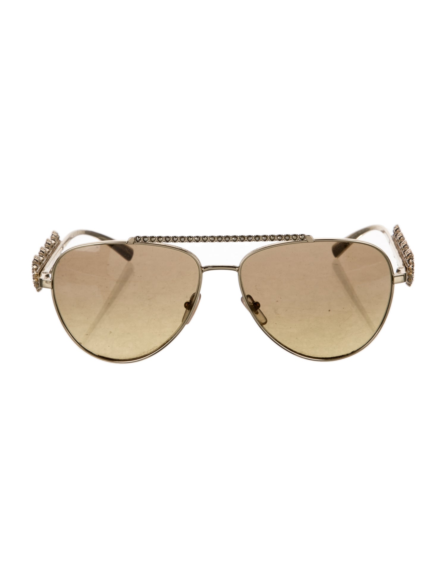 Versace Aviator Gradient Sunglasses
