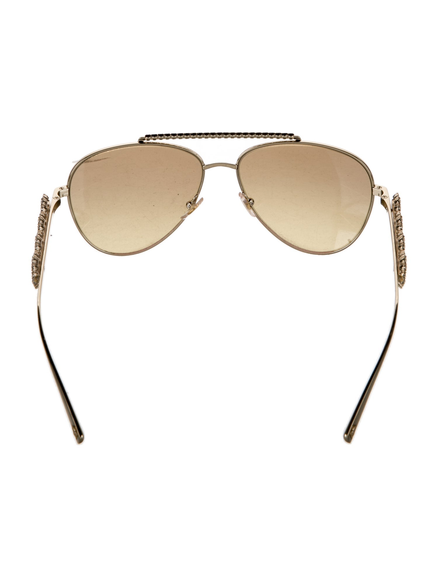Versace Aviator Gradient Sunglasses