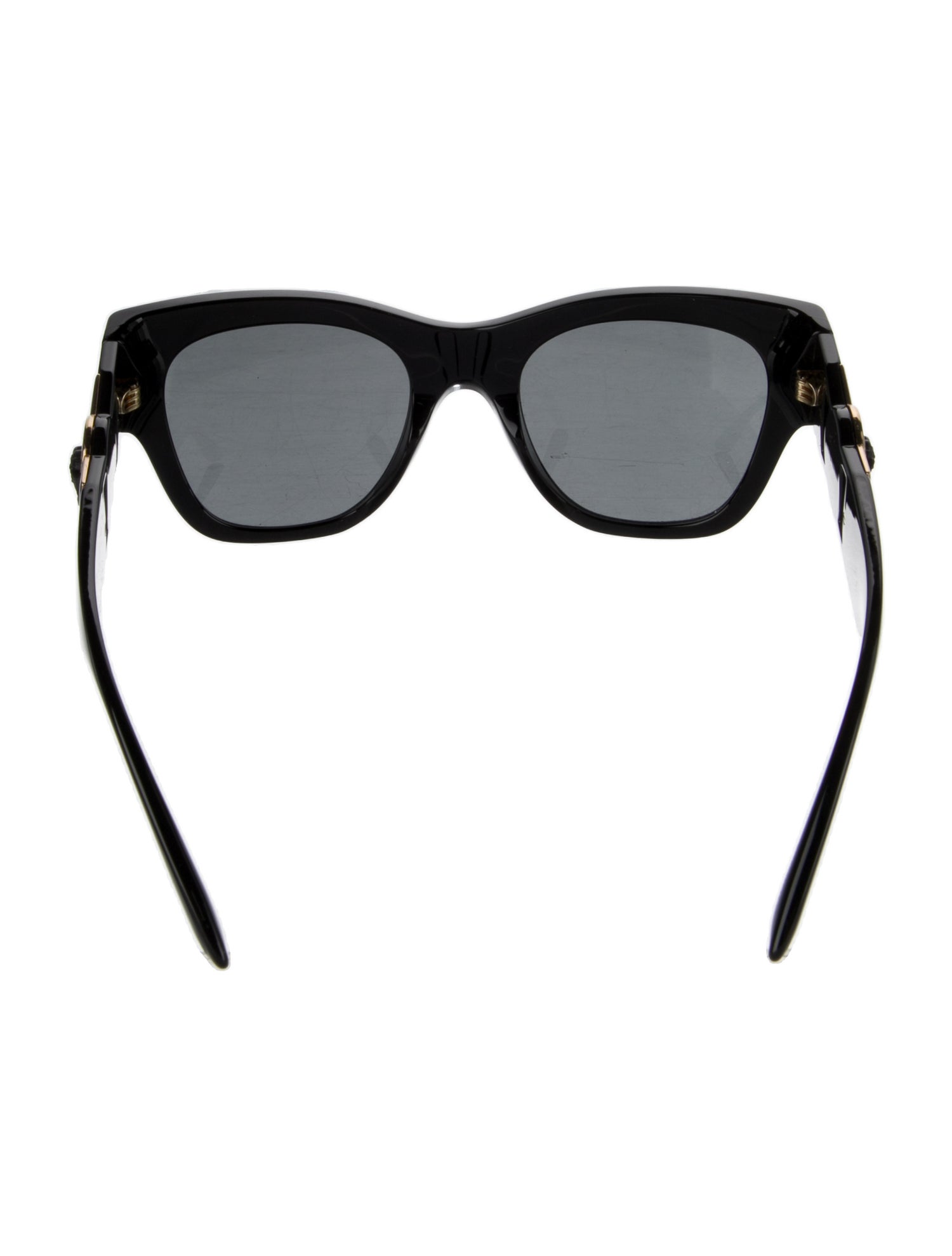 Versace Medusa Insignia Wayfarer Sunglasses