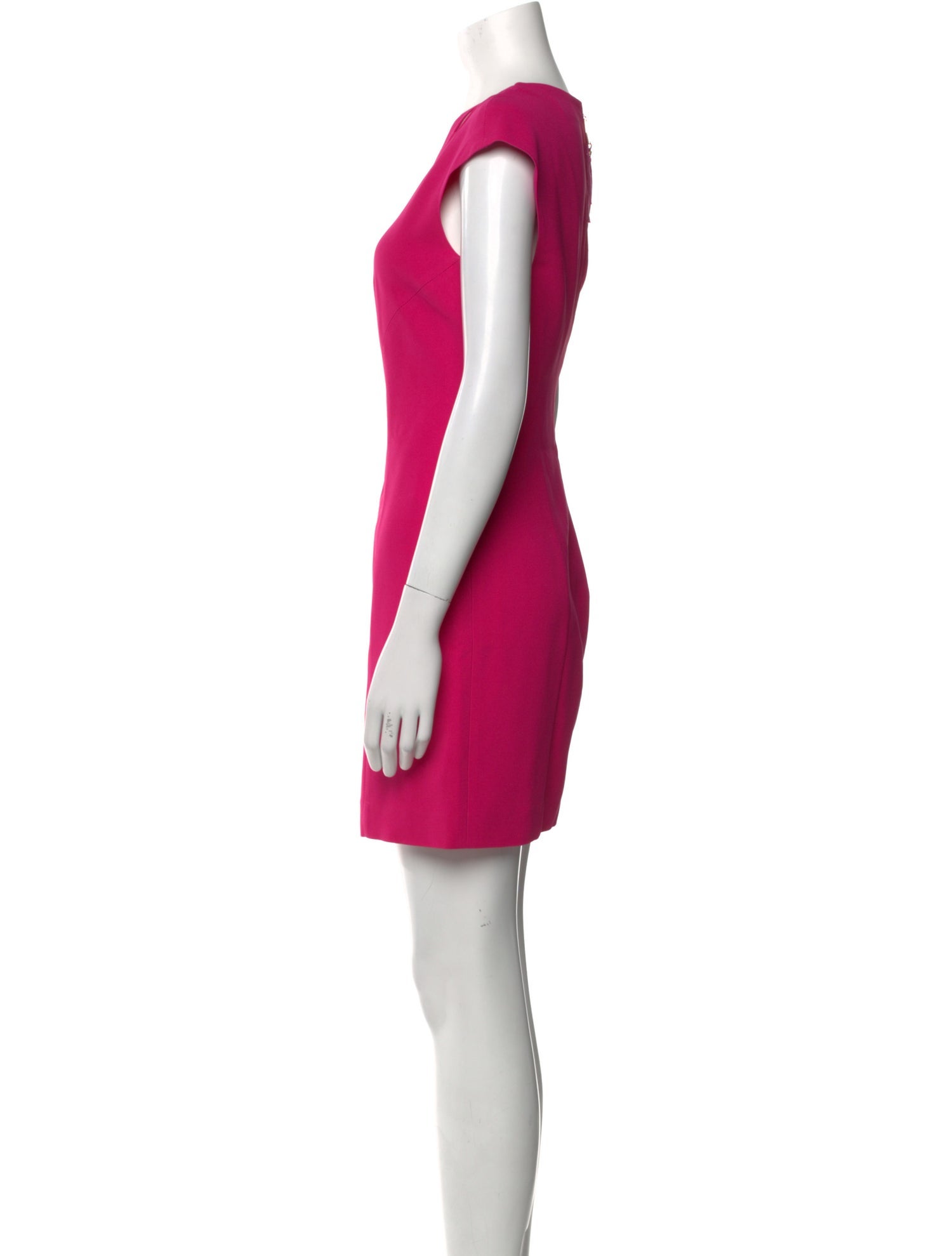 Versace V-Neck Mini Dress