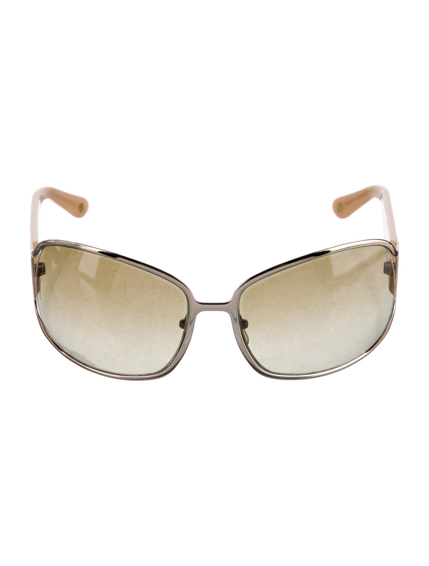 Versace Oversize Gradient Sunglasses