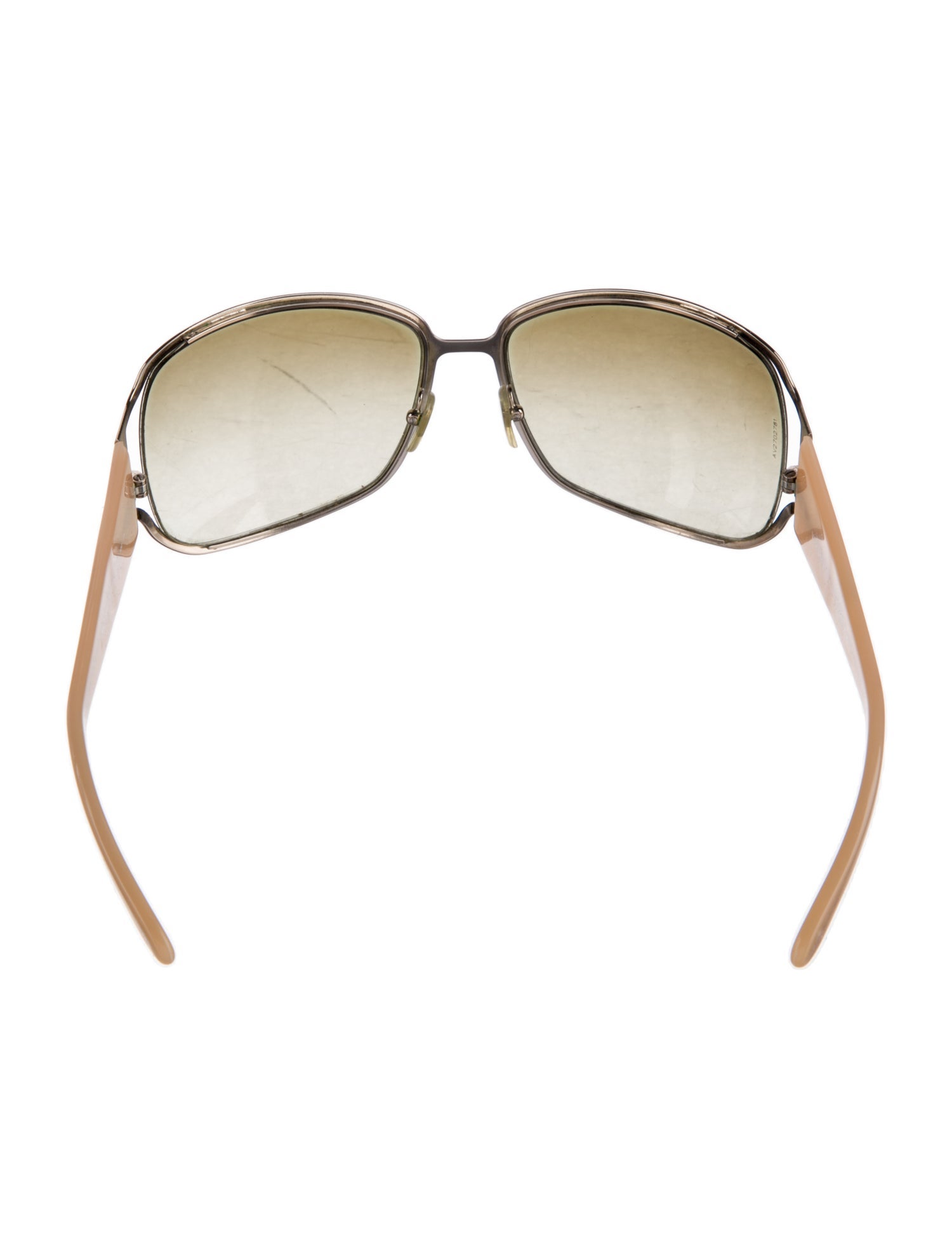 Versace Oversize Gradient Sunglasses