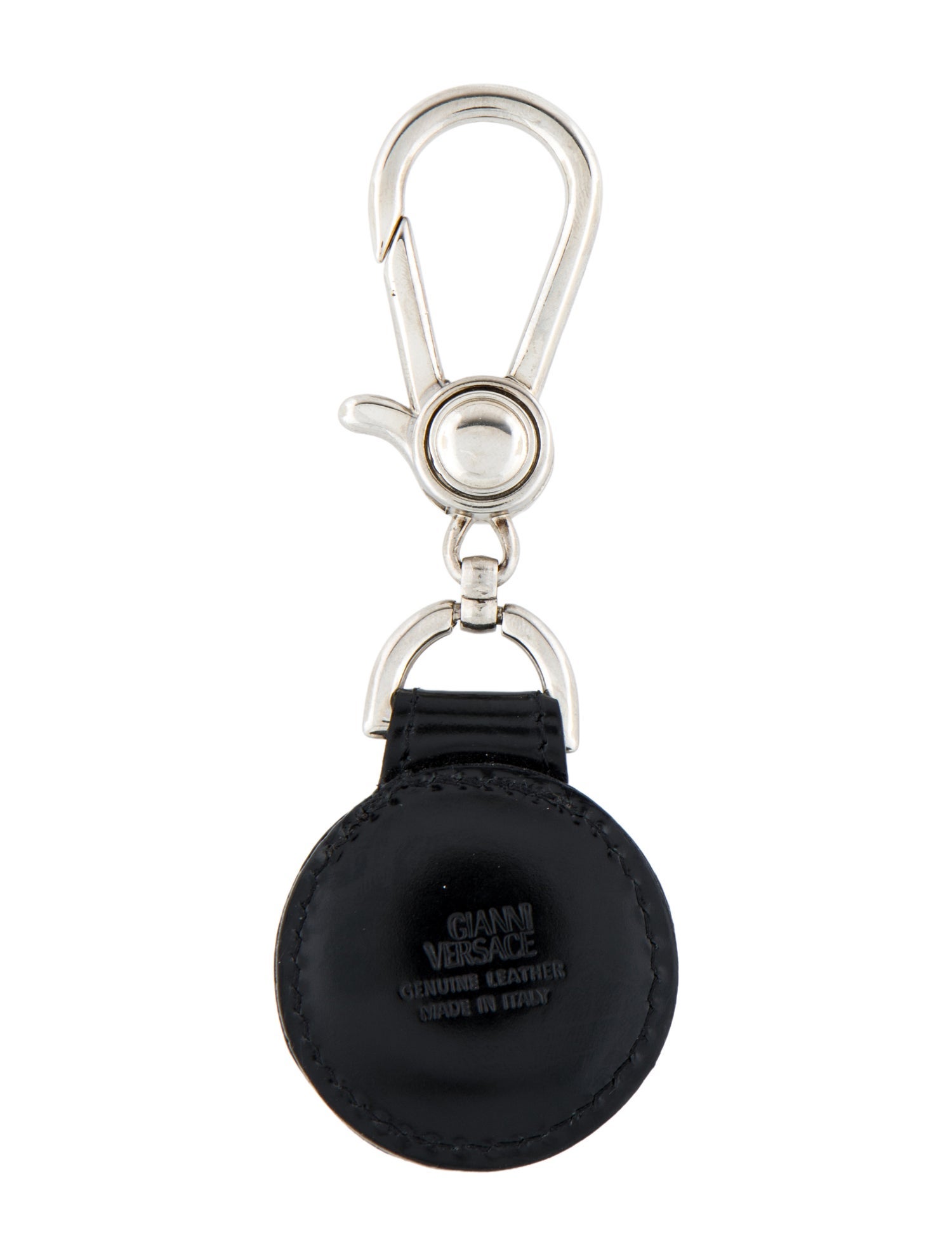 Versace Versace Leather Keychain