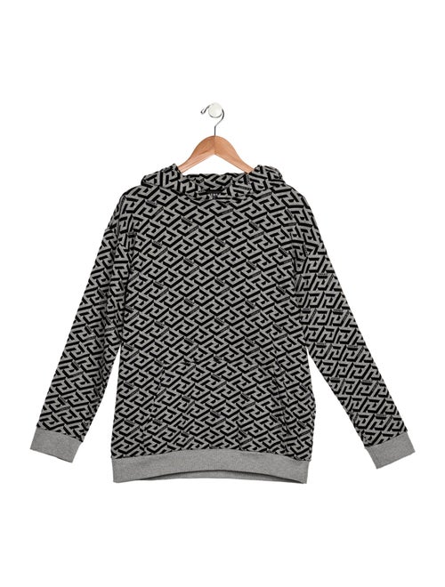 Versace Boys' Printed Long Sleeve Hoodie