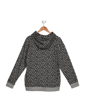 Versace Boys' Printed Long Sleeve Hoodie