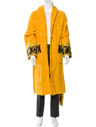 Versace Printed Robe