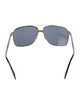Versace Aviator Tinted Sunglasses