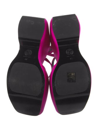 Versace Triplatform Medusa Insignia Sandals