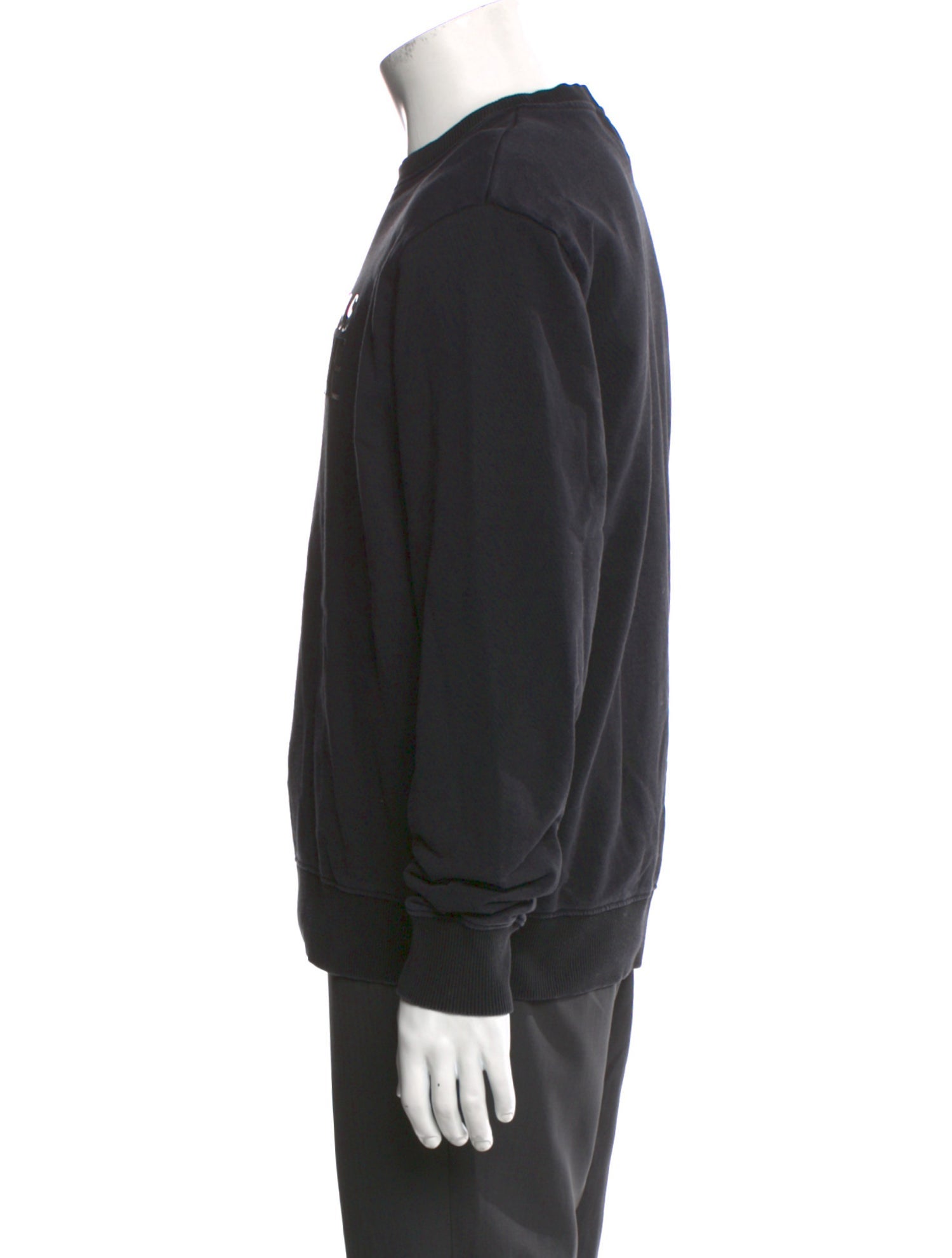 Versace Jeans Couture Graphic Print Crew Neck Sweatshirt