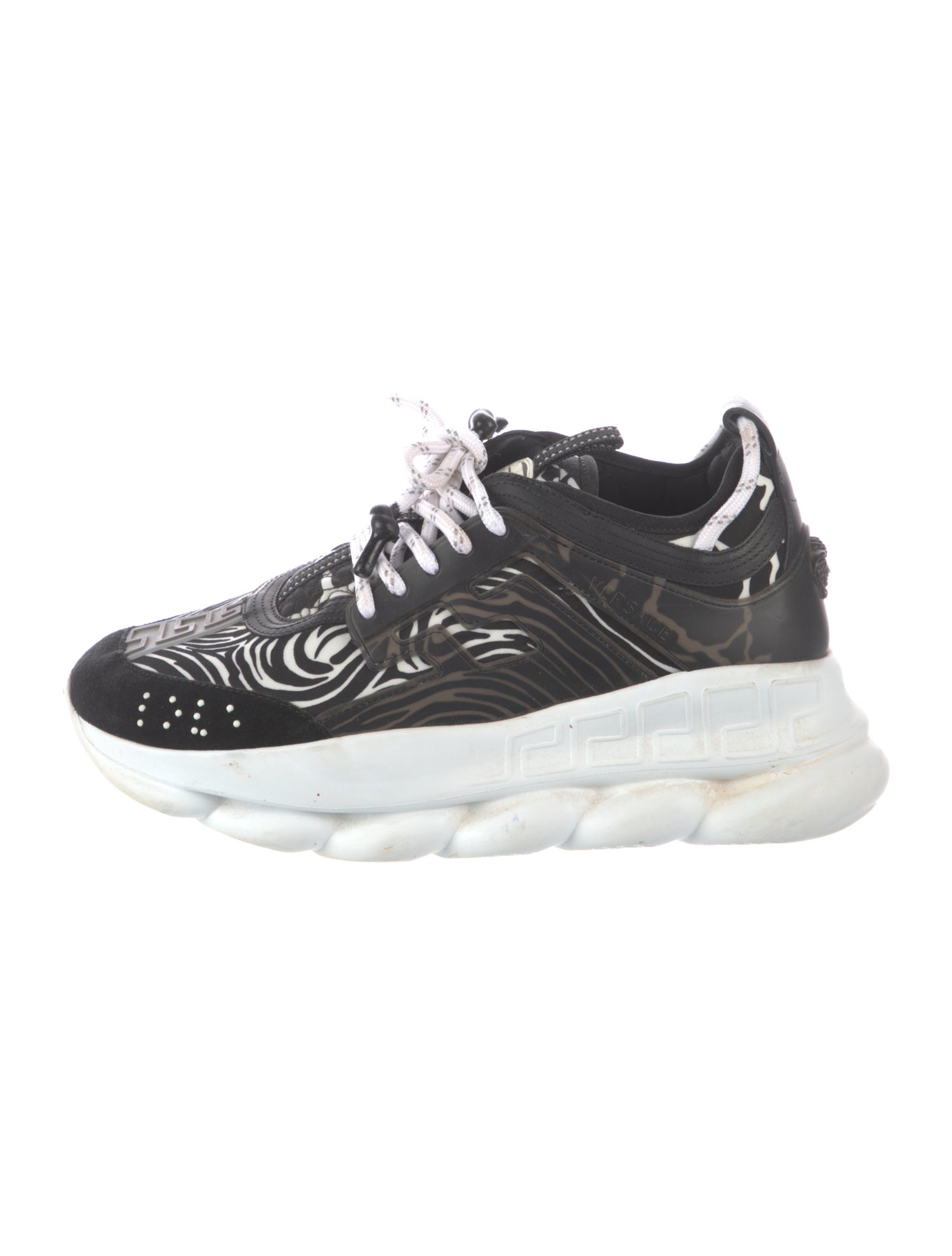 Versace Printed Athletic Sneakers