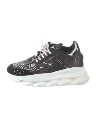Versace Printed Athletic Sneakers
