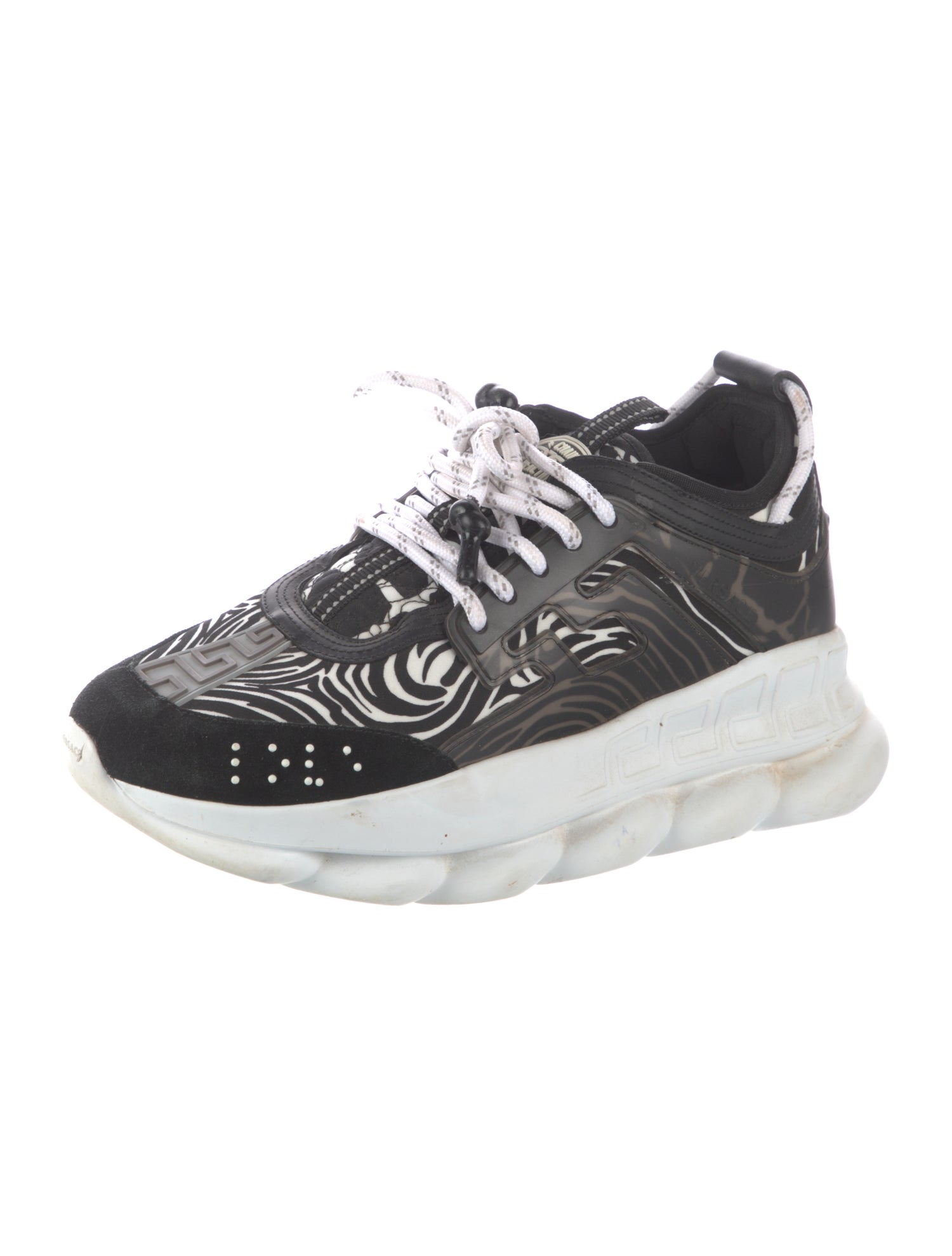 Versace Printed Athletic Sneakers