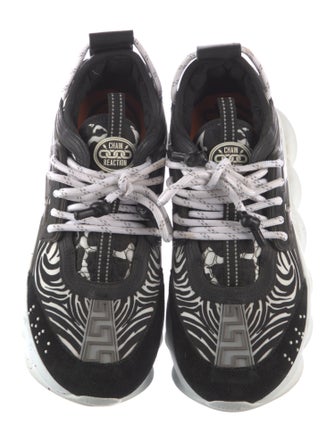 Versace Printed Athletic Sneakers