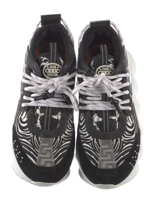 Versace Printed Athletic Sneakers