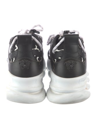 Versace Printed Athletic Sneakers