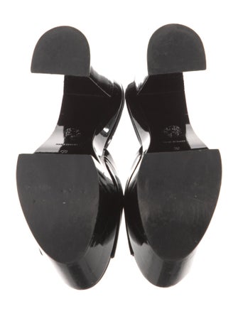 Versace Patent Leather Slides