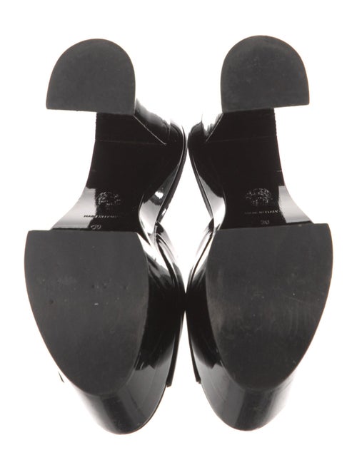 Versace Patent Leather Slides