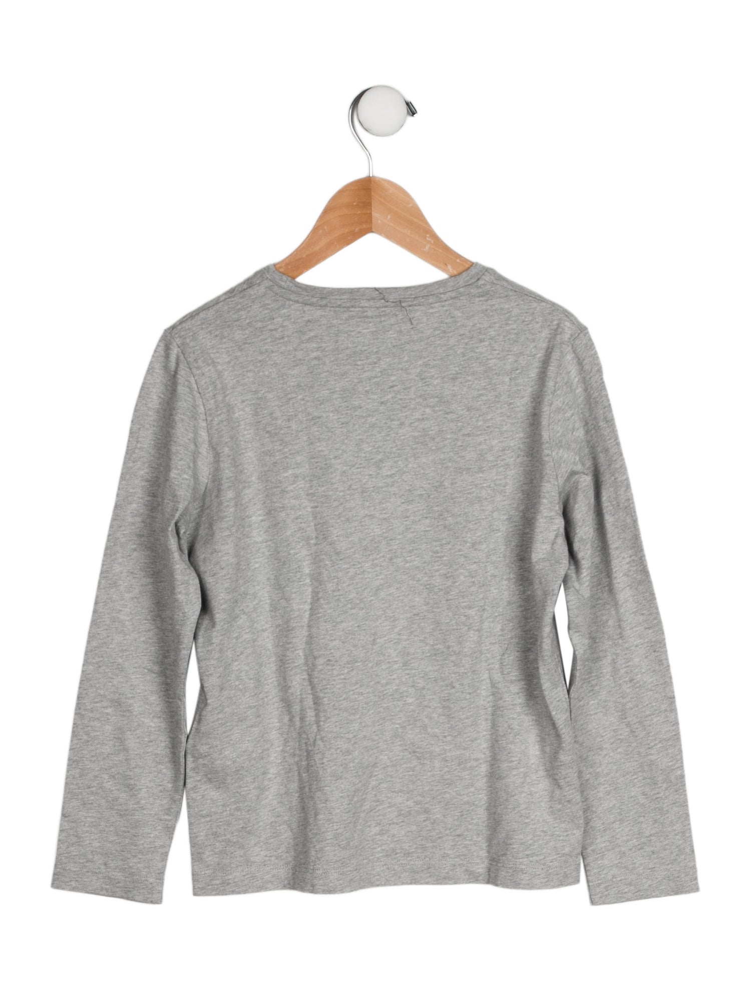 Versace Girls' Printed Longg-Sleeve Top