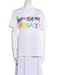 Versace Graphic Print Crew Neck T-Shirt
