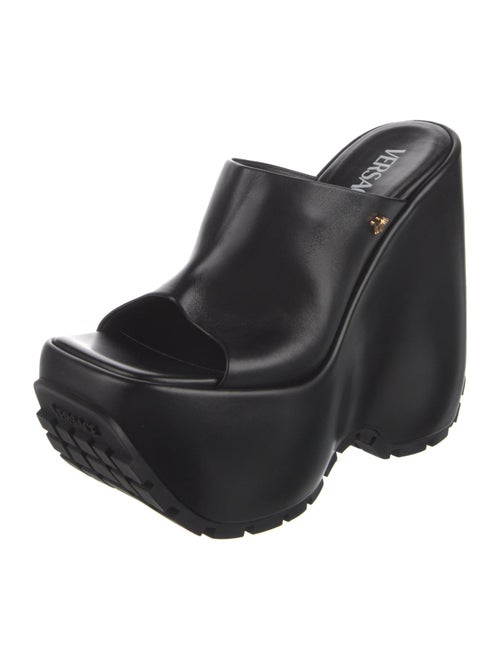 Versace Leather Slides