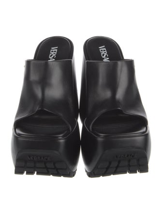 Versace Leather Slides