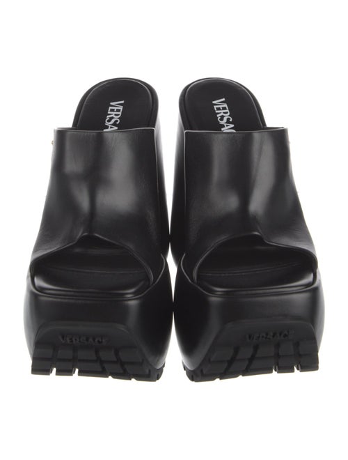 Versace Leather Slides