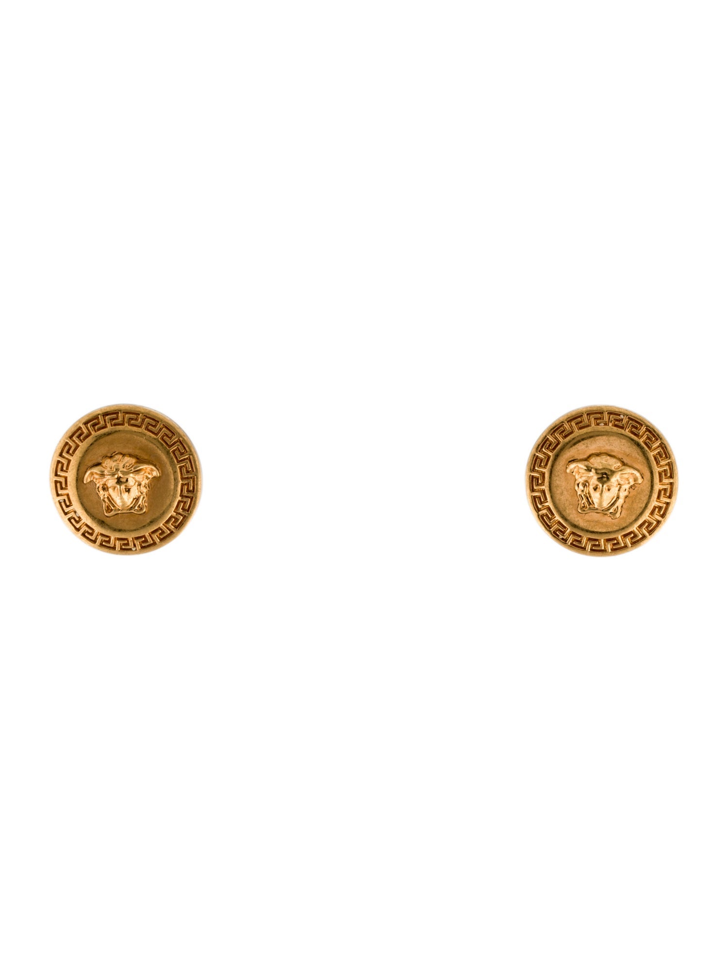 Versace Tribute Medusa Stud Earrings