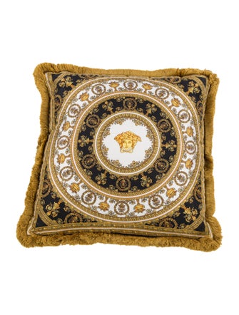 Versace Crete de Fleur Throw Pillow