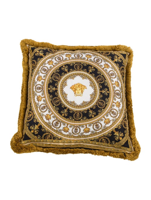 Versace Crete de Fleur Throw Pillow