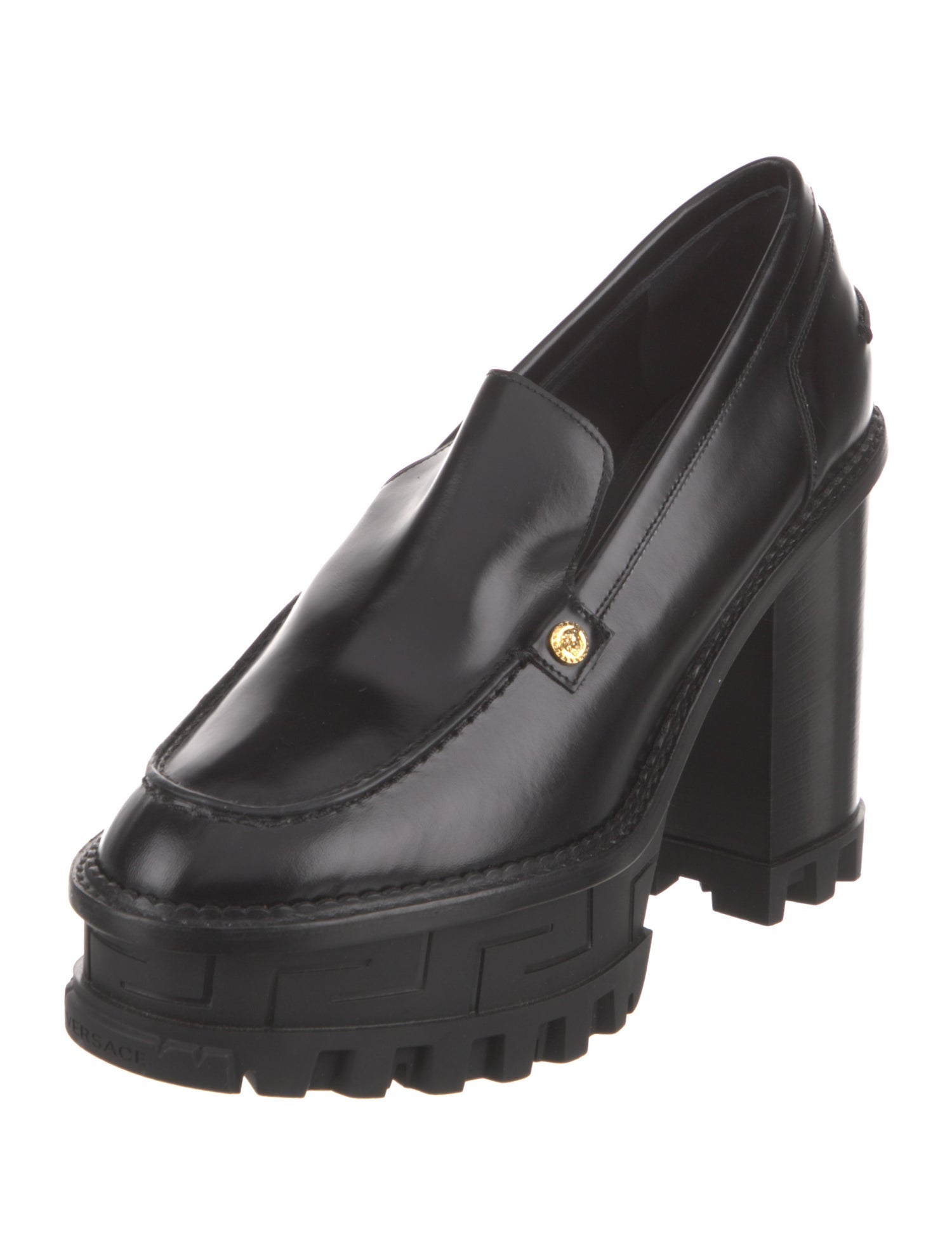 Versace Leather Pumps
