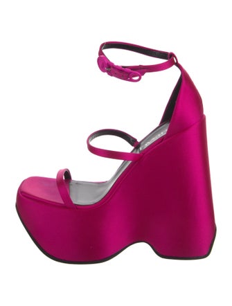 Versace Satin Sandals