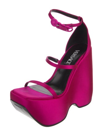 Versace Satin Sandals