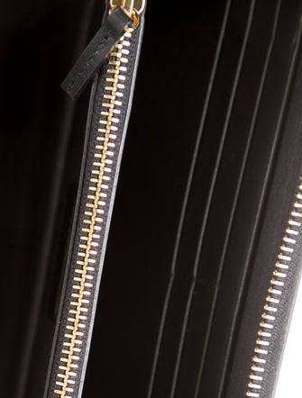 Versace Leather Continental Wallet