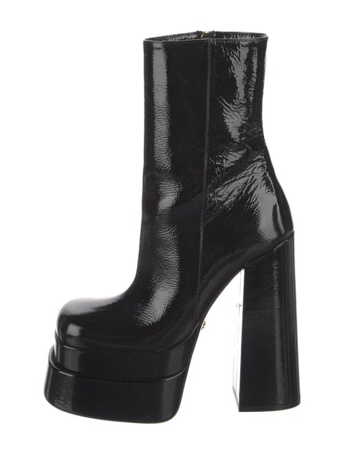 Versace Patent Leather Boots