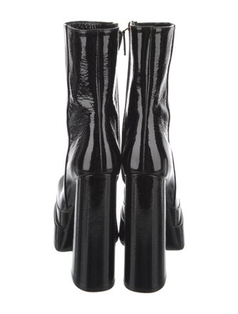 Versace Patent Leather Boots
