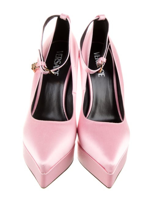 Versace Satin Pumps