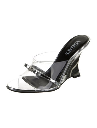 Versace PVC Bow Accents Slides