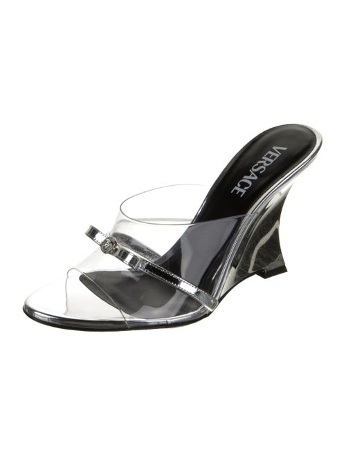 Versace PVC Bow Accents Slides