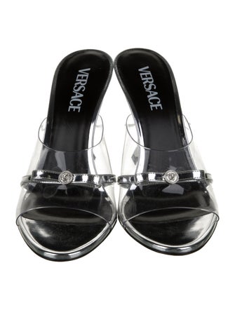 Versace PVC Bow Accents Slides