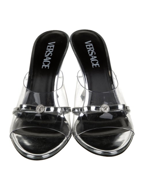 Versace PVC Bow Accents Slides