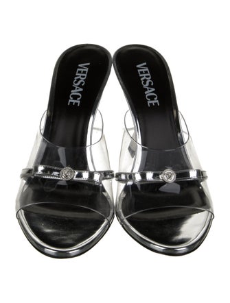 Versace PVC Bow Accents Slides