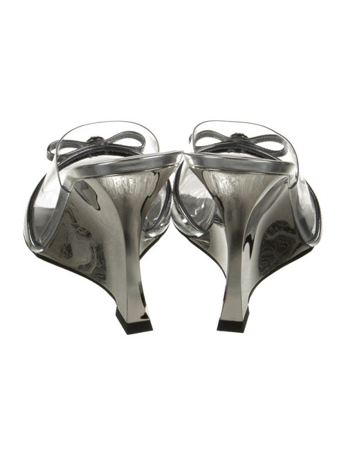 Versace PVC Bow Accents Slides