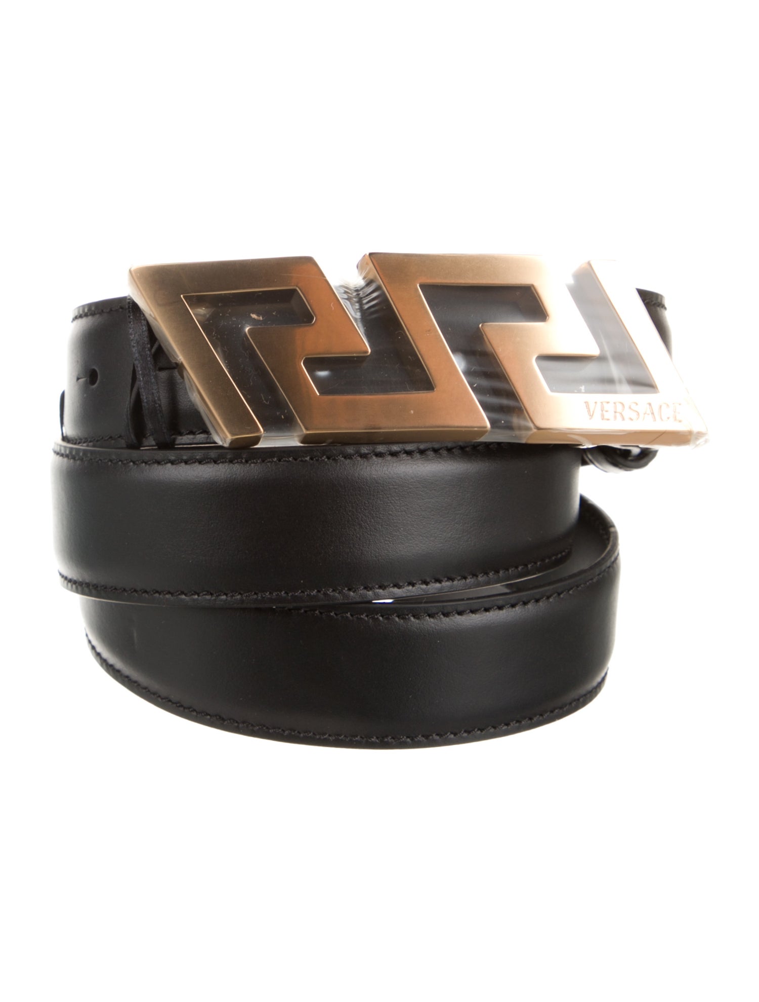Versace Leather Waist Belt