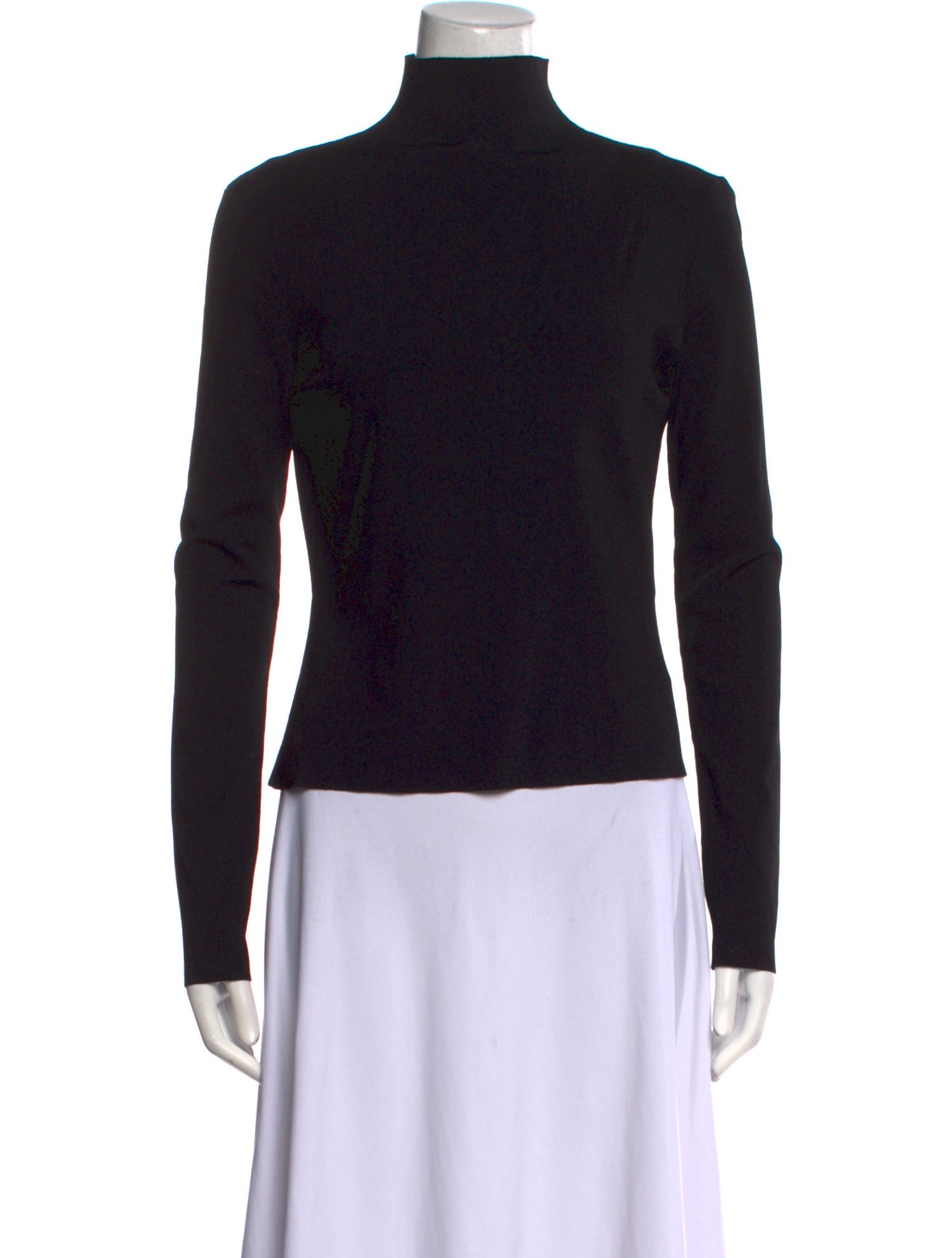 Versace Turtleneck Long Sleeve Top