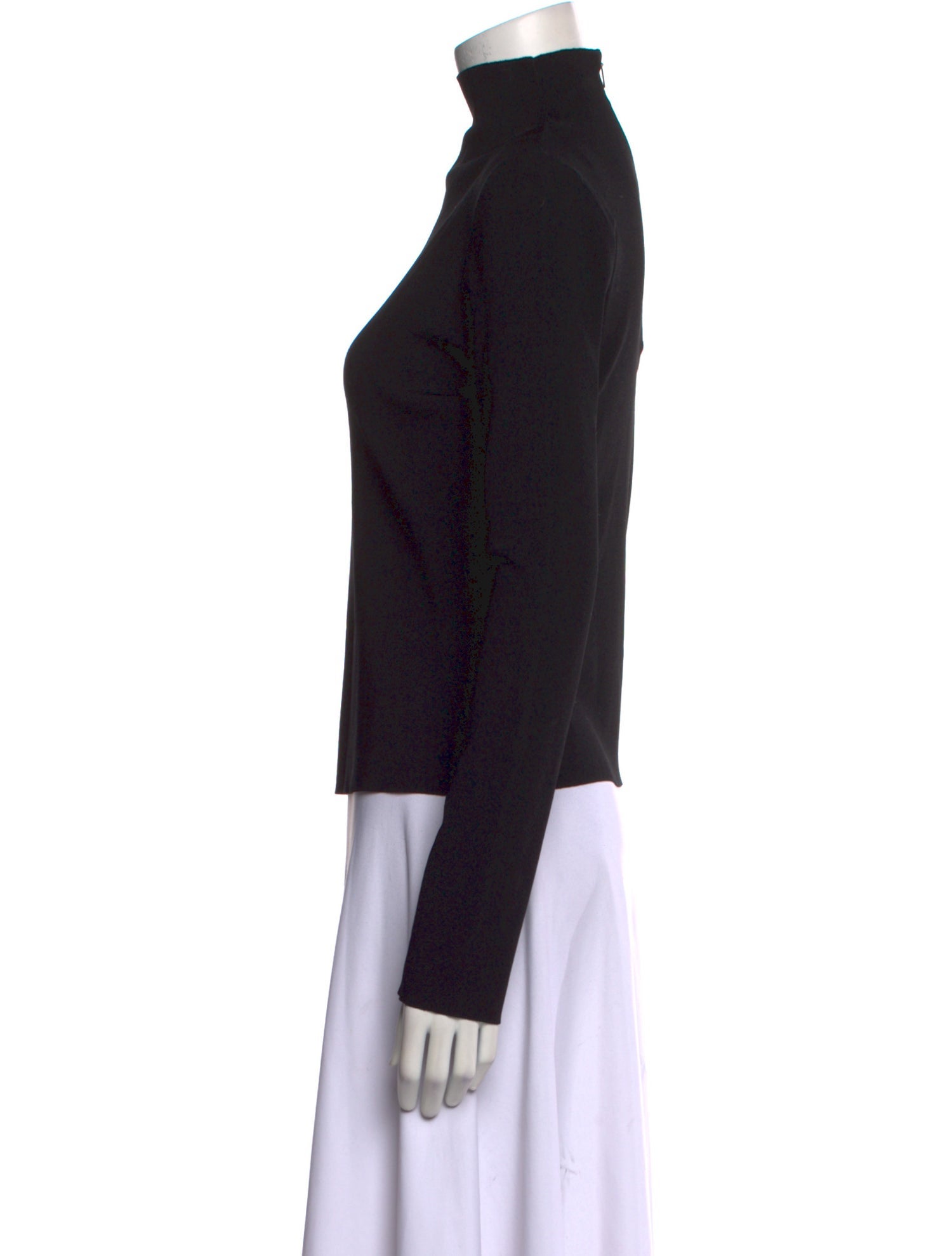 Versace Turtleneck Long Sleeve Top